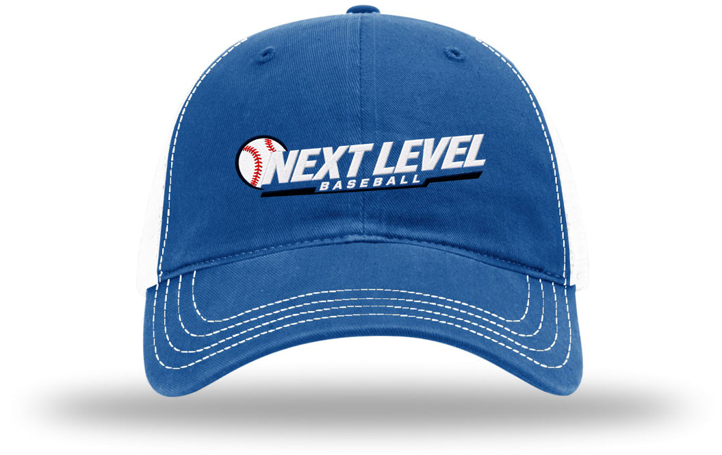 Next Level Baseball Richardson Garment Washed Trucker