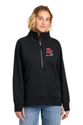 East Islip Girls Soccer Embroidered New Era Ladies Heritage Fleece 1/2-Zip