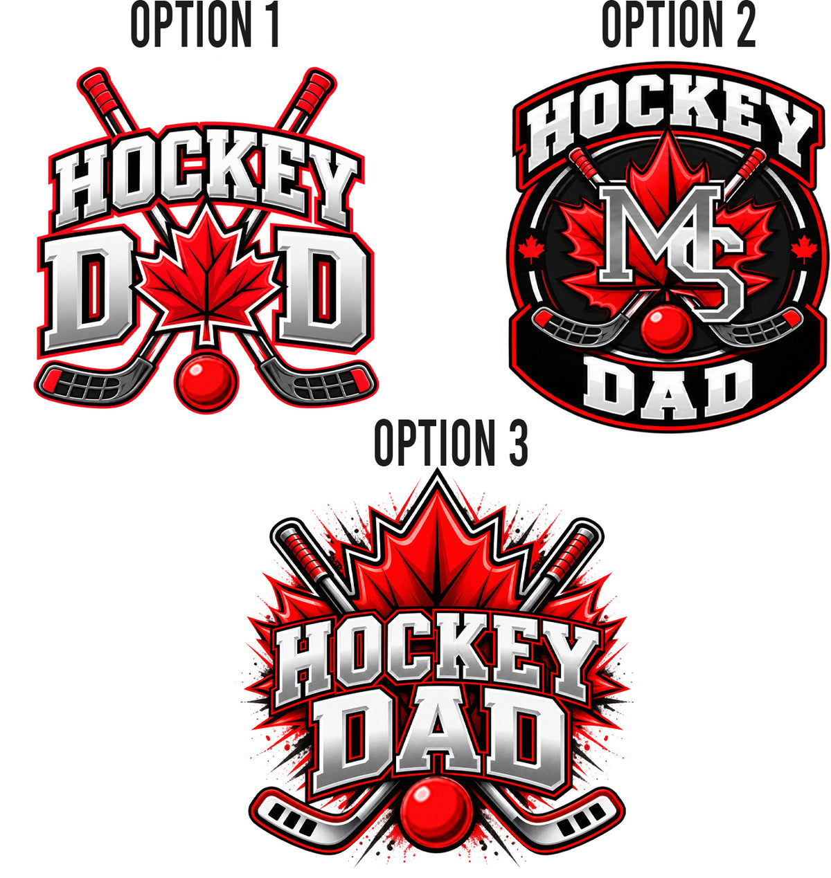 Maple Shade Street Hockey Family Dad Hooded Sweatshirt