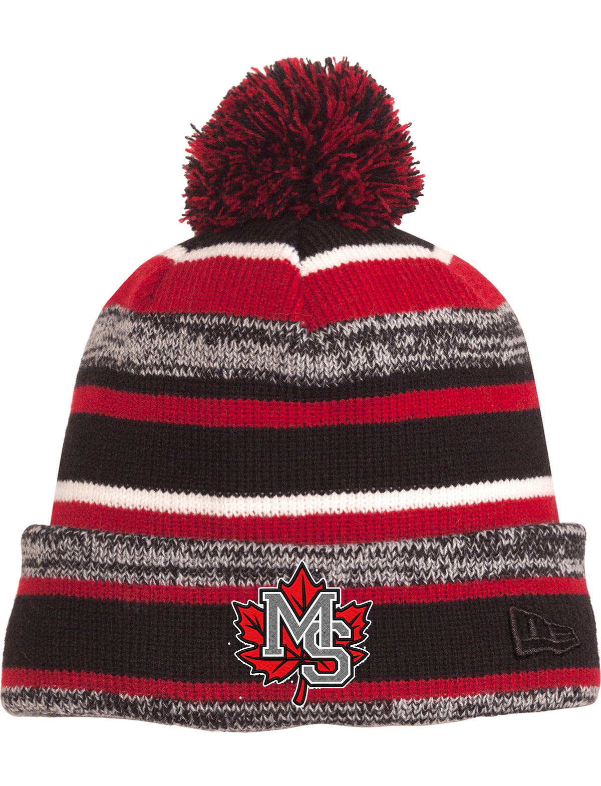 Maple Shade Street Hockey New Era Pom Pom Beanie