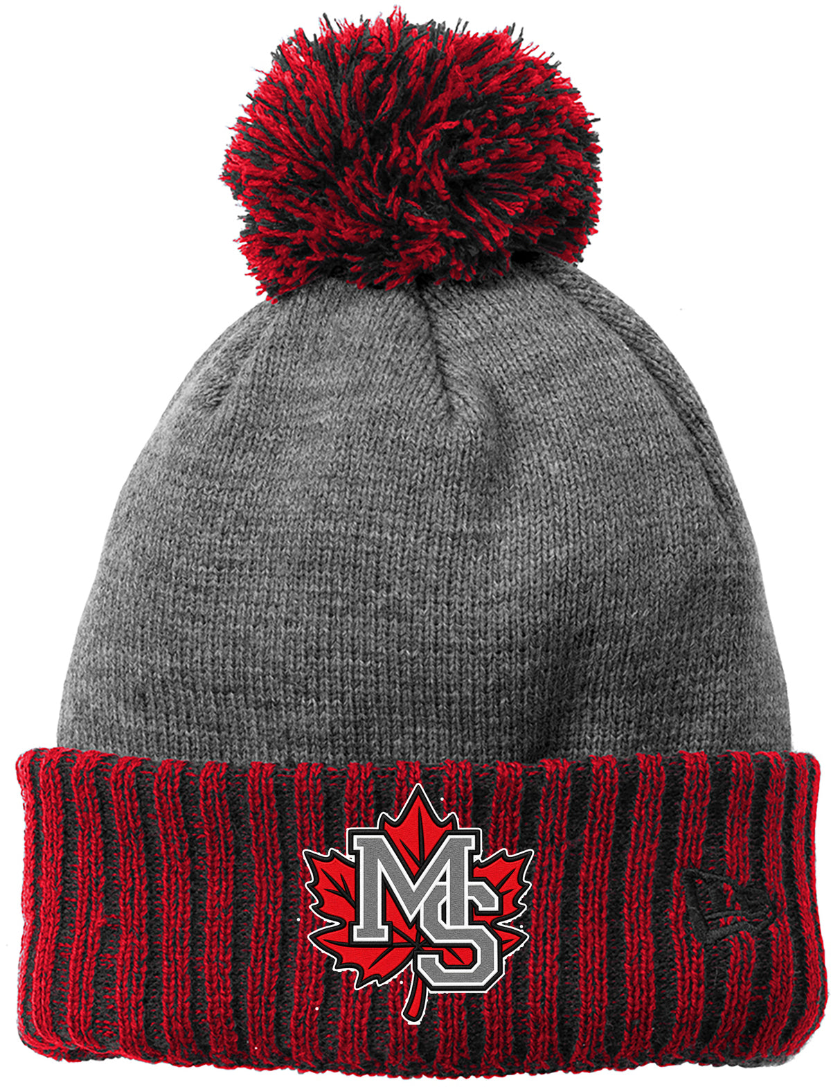 Maple Shade Street Hockey New Era Pom Pom Beanie
