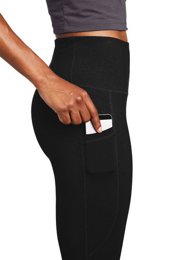 Edgewater Crew Ladies High Rise 7/8 Legging with Pocket