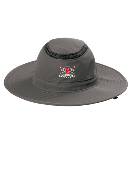 Edgewater Crew Outdoor Ventilated Wide Brim Hat