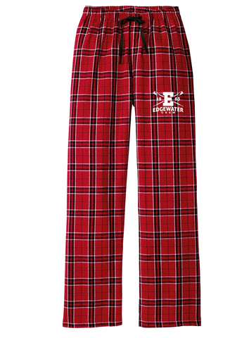 Edgewater Crew Ladies Flannel Plaid Pant