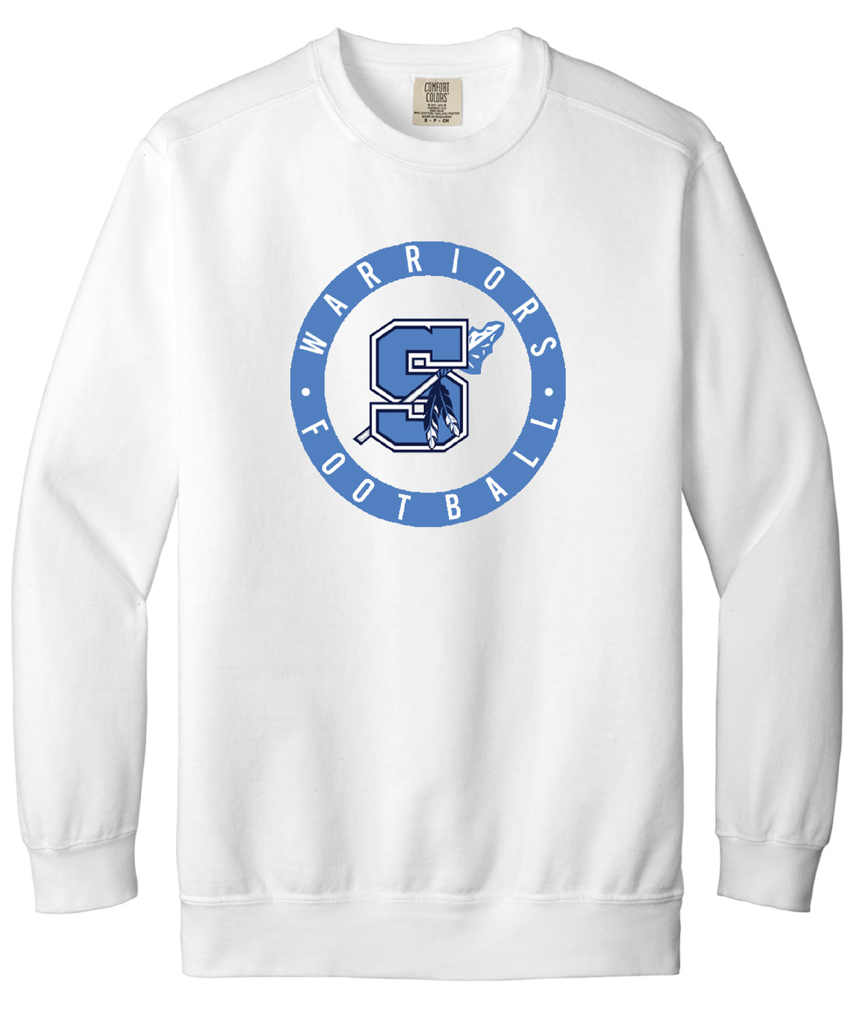 Seekonk Football Comfort Colors Ringspun Crewneck