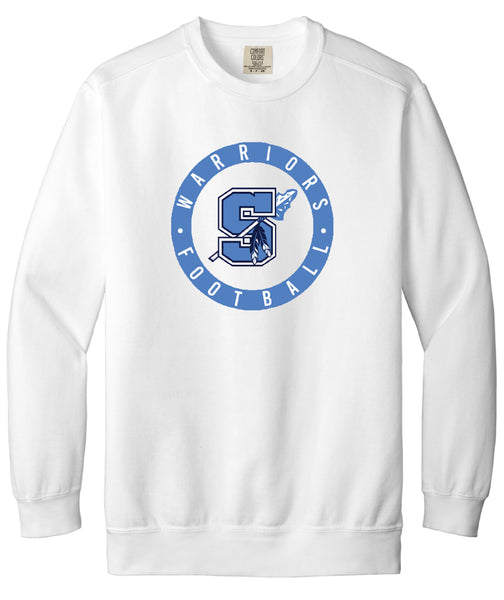 Seekonk Football Comfort Colors Ringspun Crewneck