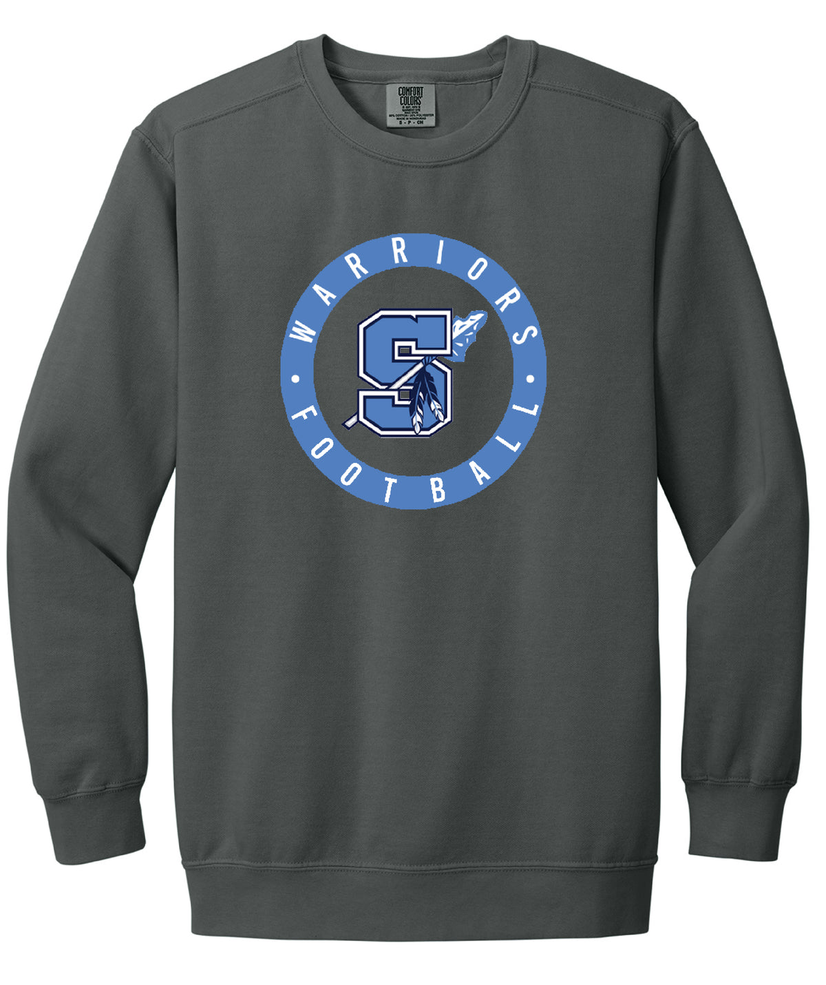 Seekonk Football Comfort Colors Ringspun Crewneck