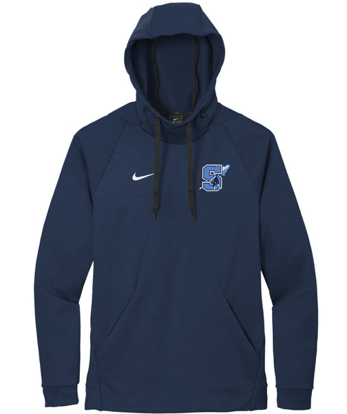 Seekonk Football Nike Therma-FIT Pullover Fleece Hoodie