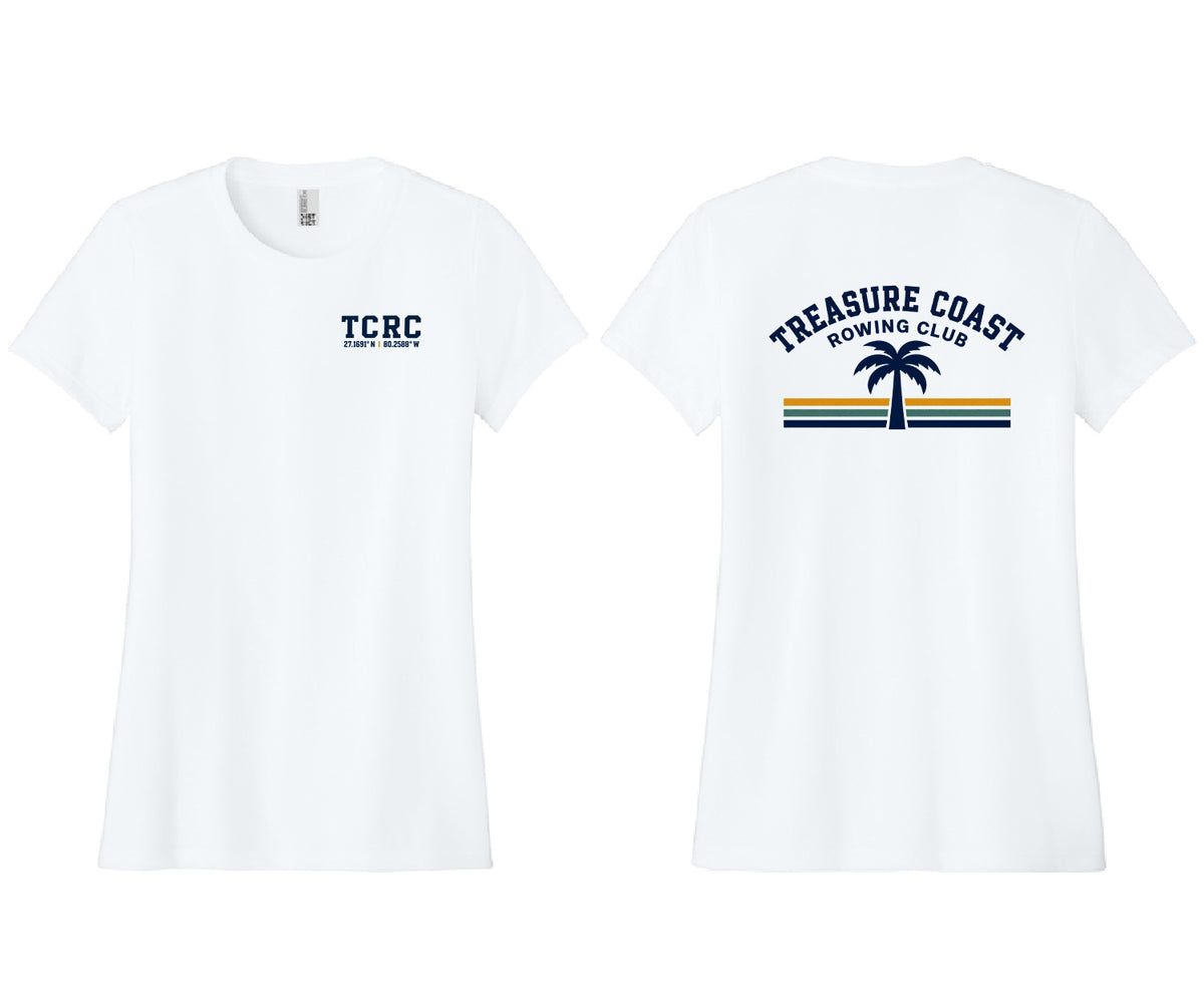 TCRC Palm City District® Women’s Perfect Blend® CVC Tee