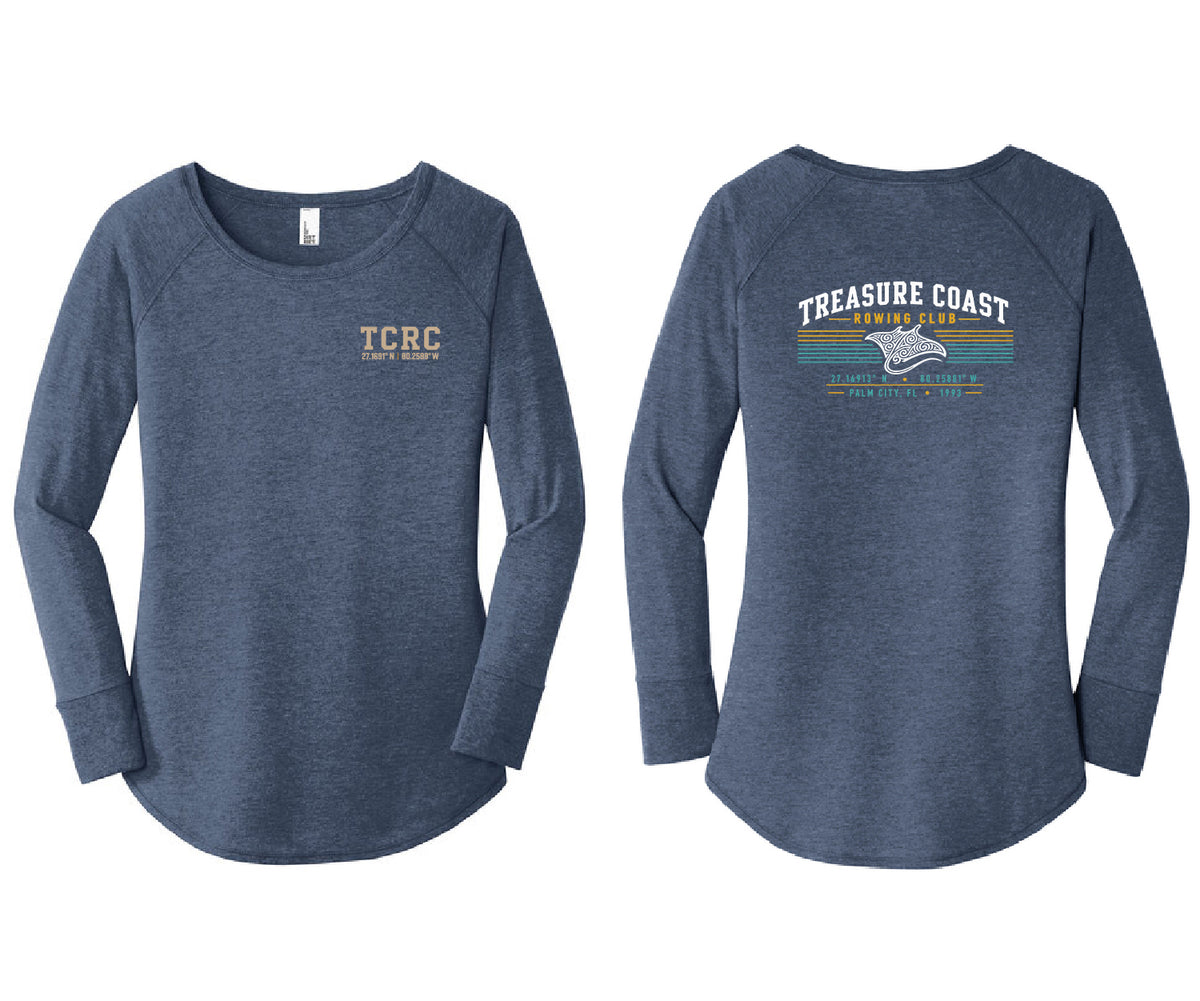 TCRC Palm City District® Women’s Perfect Tri® Long Sleeve Tunic Tee
