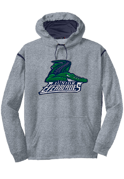 Jr. Everblades Printed Stripe Pullover Hooded Sweatshirt