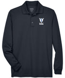 SORA Performance Long-Sleeve Piqué Polo