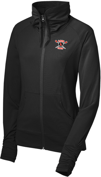 Lake Crew Ladies Sport-Wick Stretch Full-Zip Jacket