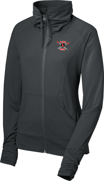 Lake Crew Ladies Sport-Wick Stretch Full-Zip Jacket