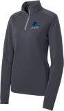 Jr. Everblades Ladies Sport-Wick Textured 1/4-Zip Pullover
