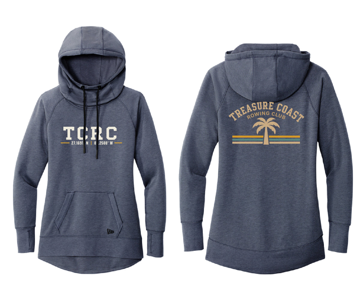 TCRC Performance Women's Tri-Blend Fleece Pullover Hoodie
