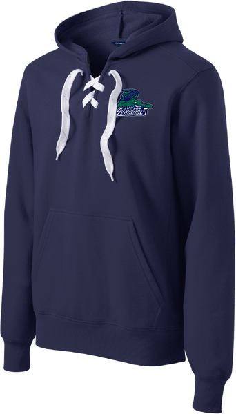 Jr. Everblades Logo Lace Up Hoodie