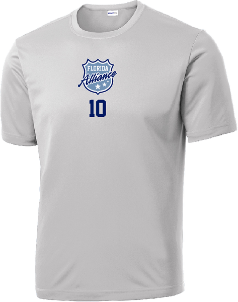 Florida Alliance Dri-Fit Tee with Player Number