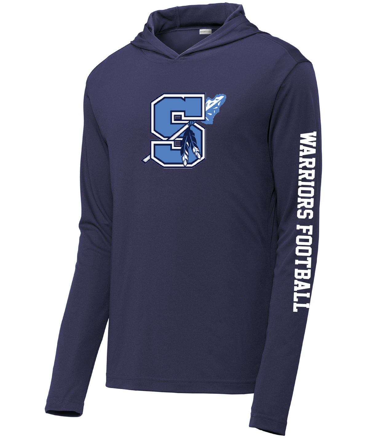 Seekonk Football UV PROTECT PosiCharge Hooded Pullover
