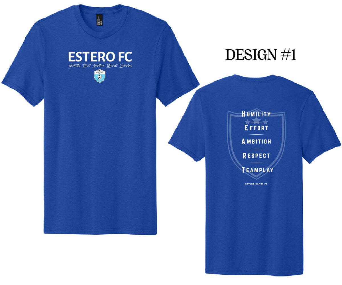 Estero Barca FC H.E.A.R.T. District Tee