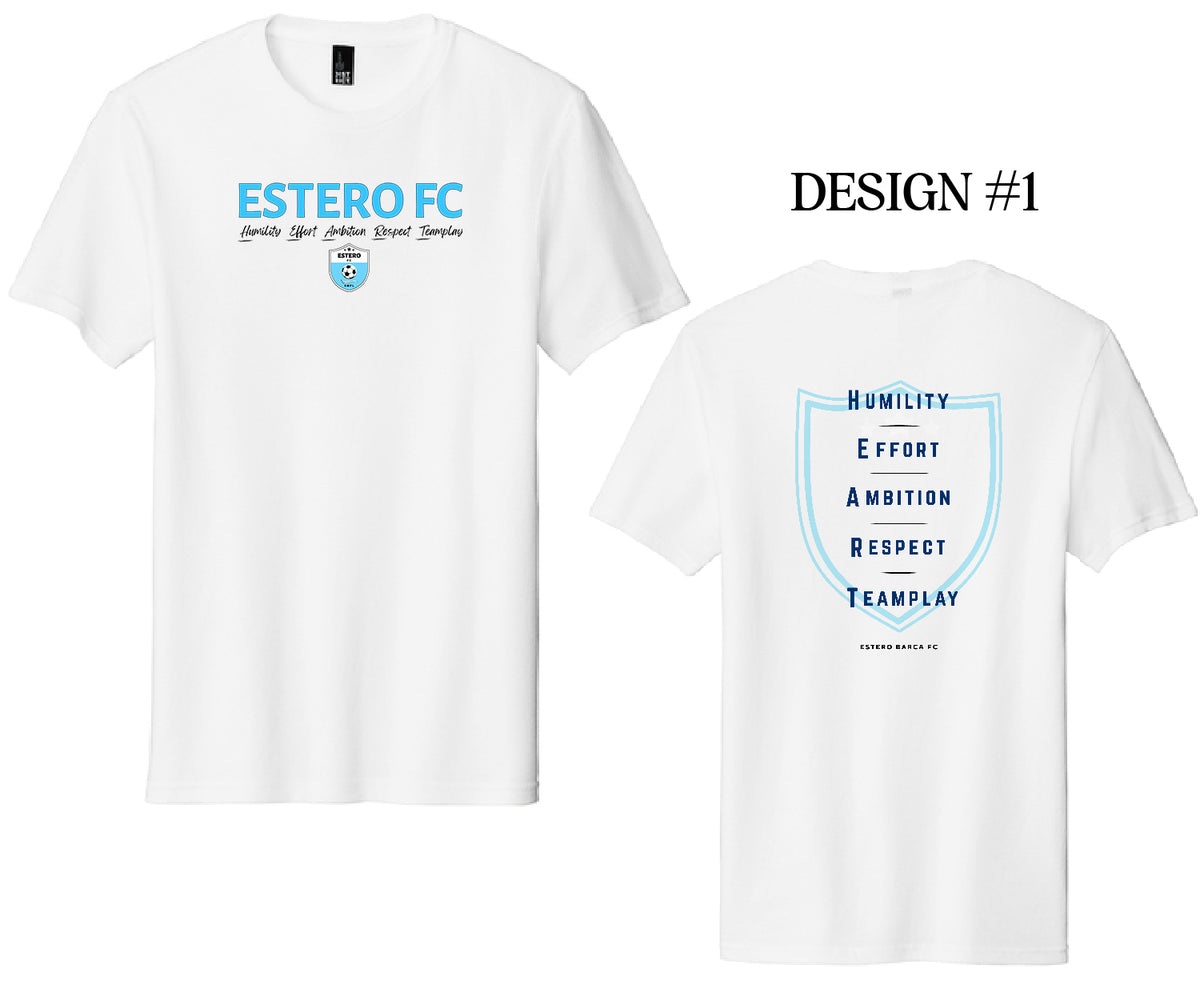 Estero Barca FC H.E.A.R.T. District Tee