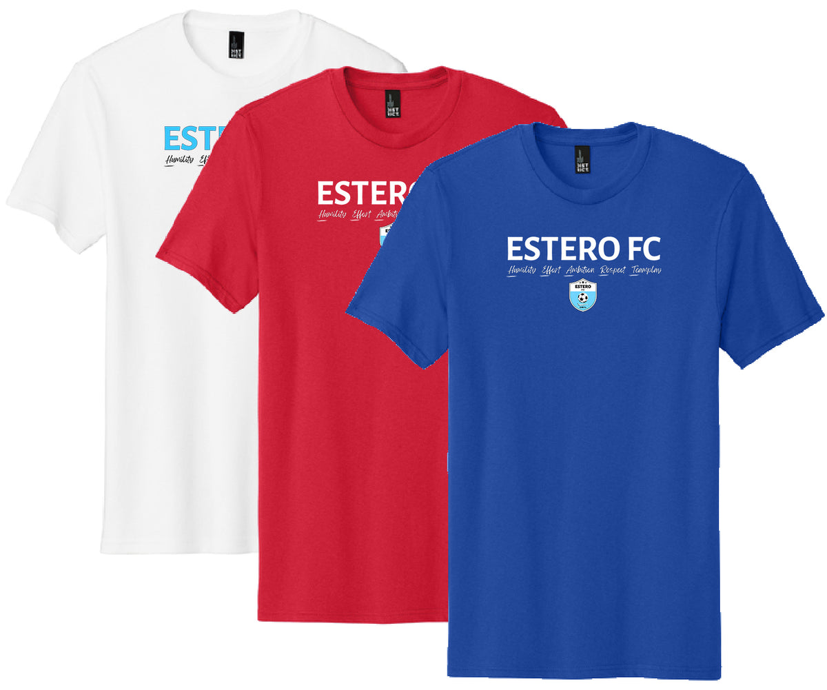 Estero Barca FC H.E.A.R.T. District Tee