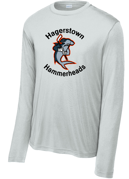 Hagerstown Hammerheads Long Sleeve Dri-Fit Logo Tee