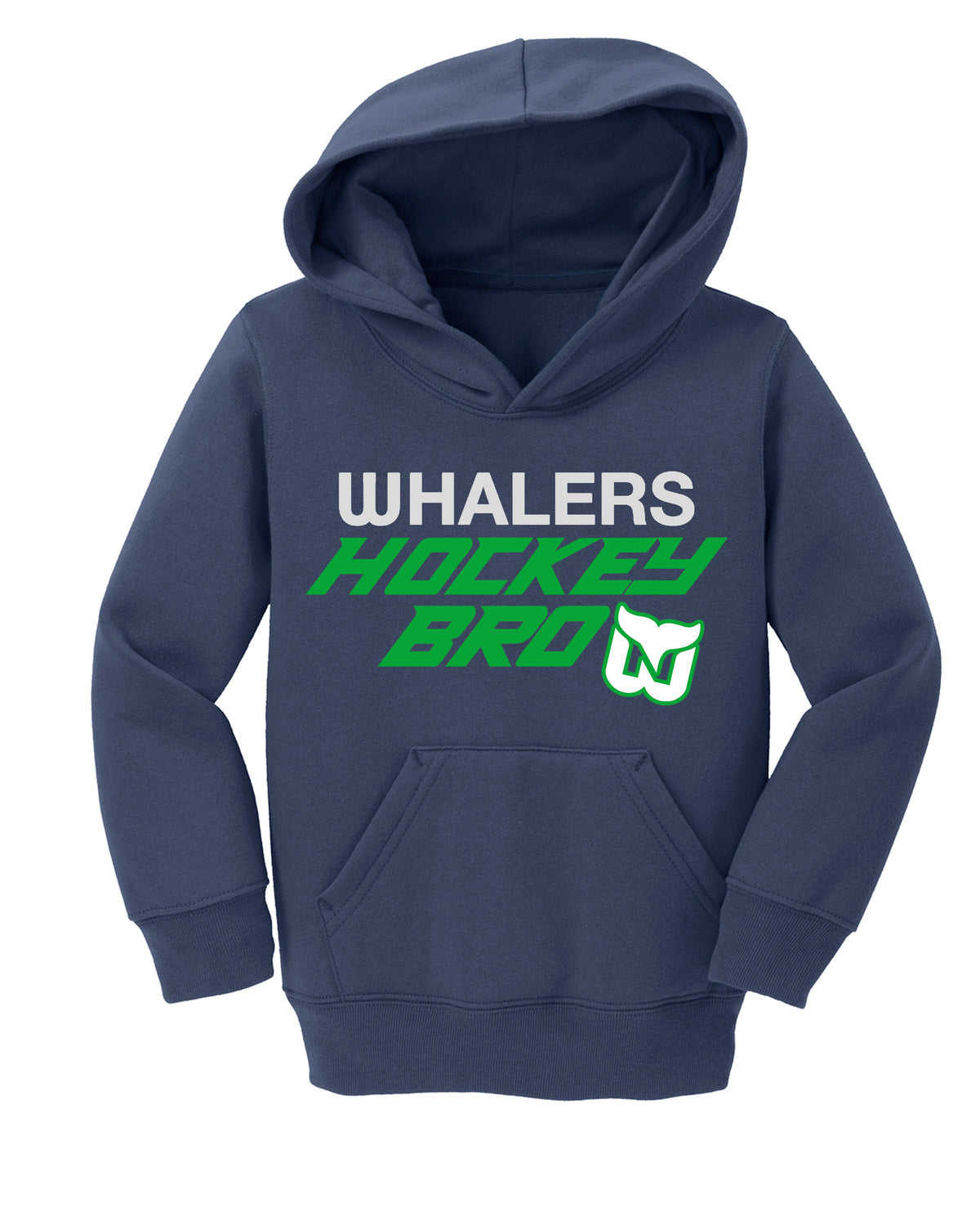 Newport Whalers Hockey Bro Hoodie
