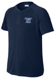Warriors Lacrosse Sport-Tek PosiCharge Competitor 2-Button Henley