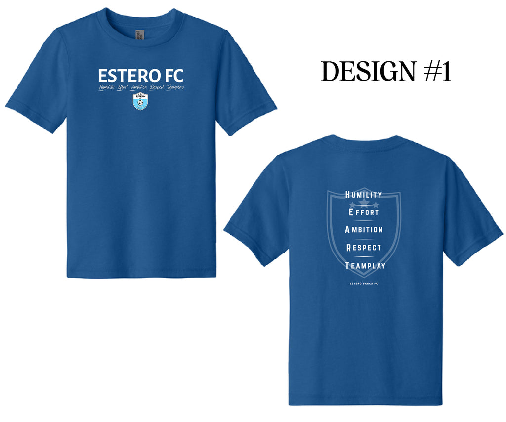 Estero Barca FC H.E.A.R.T. Youth Tee