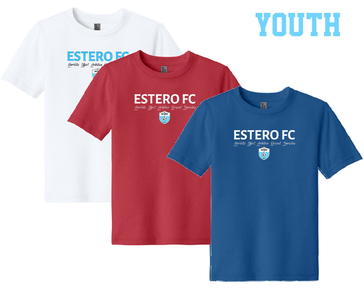 Estero Barca FC H.E.A.R.T. Youth Tee