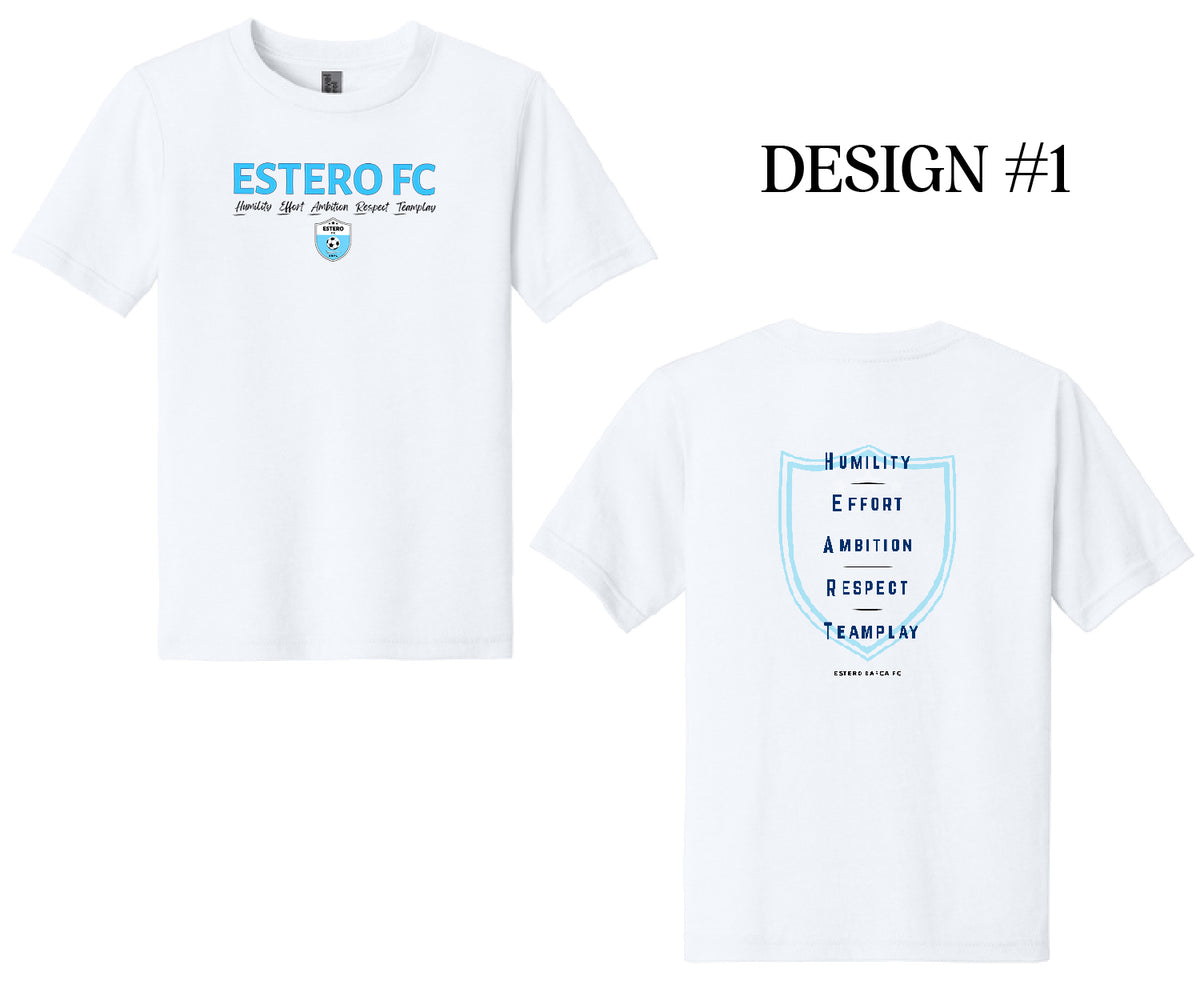Estero Barca FC H.E.A.R.T. Youth Tee