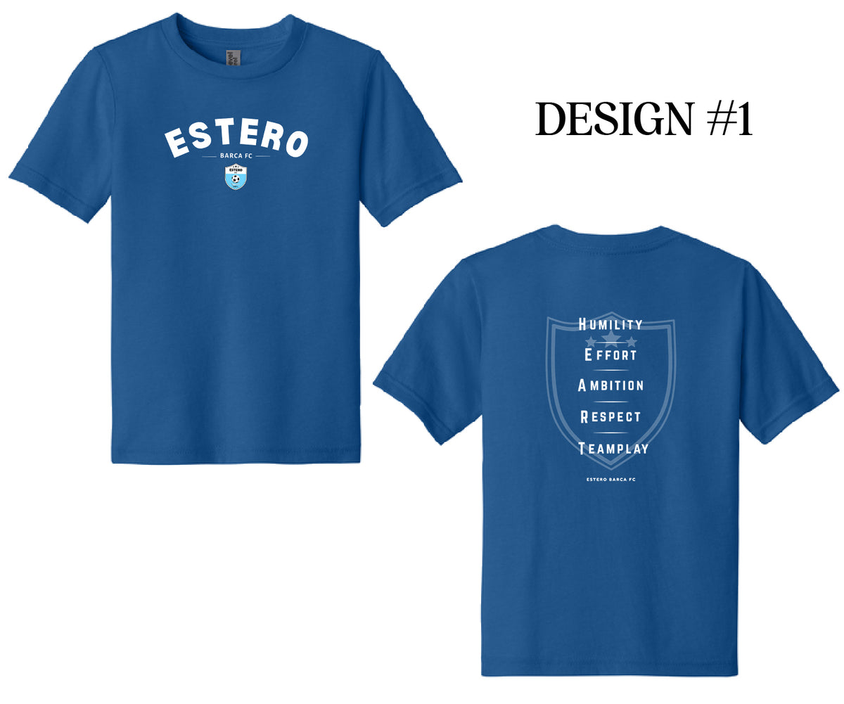 Estero Barca FC Youth Tee