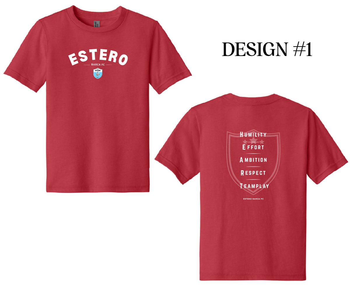 Estero Barca FC Youth Tee