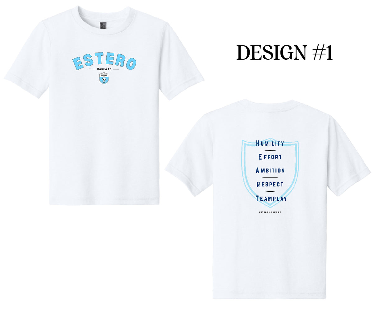 Estero Barca FC Youth Tee