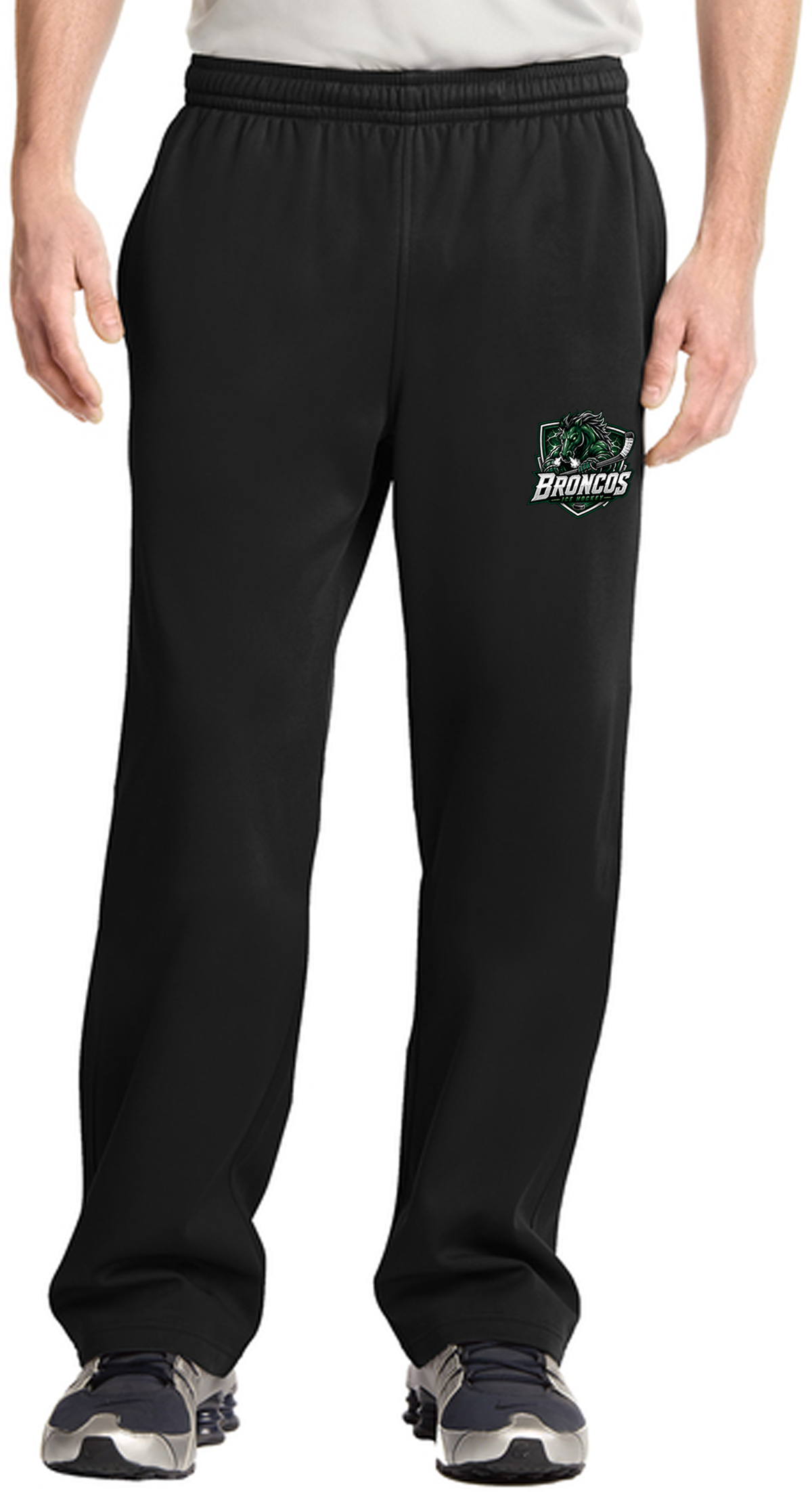 Broncos Ice Hockey Sport-Wick Fleece Pant