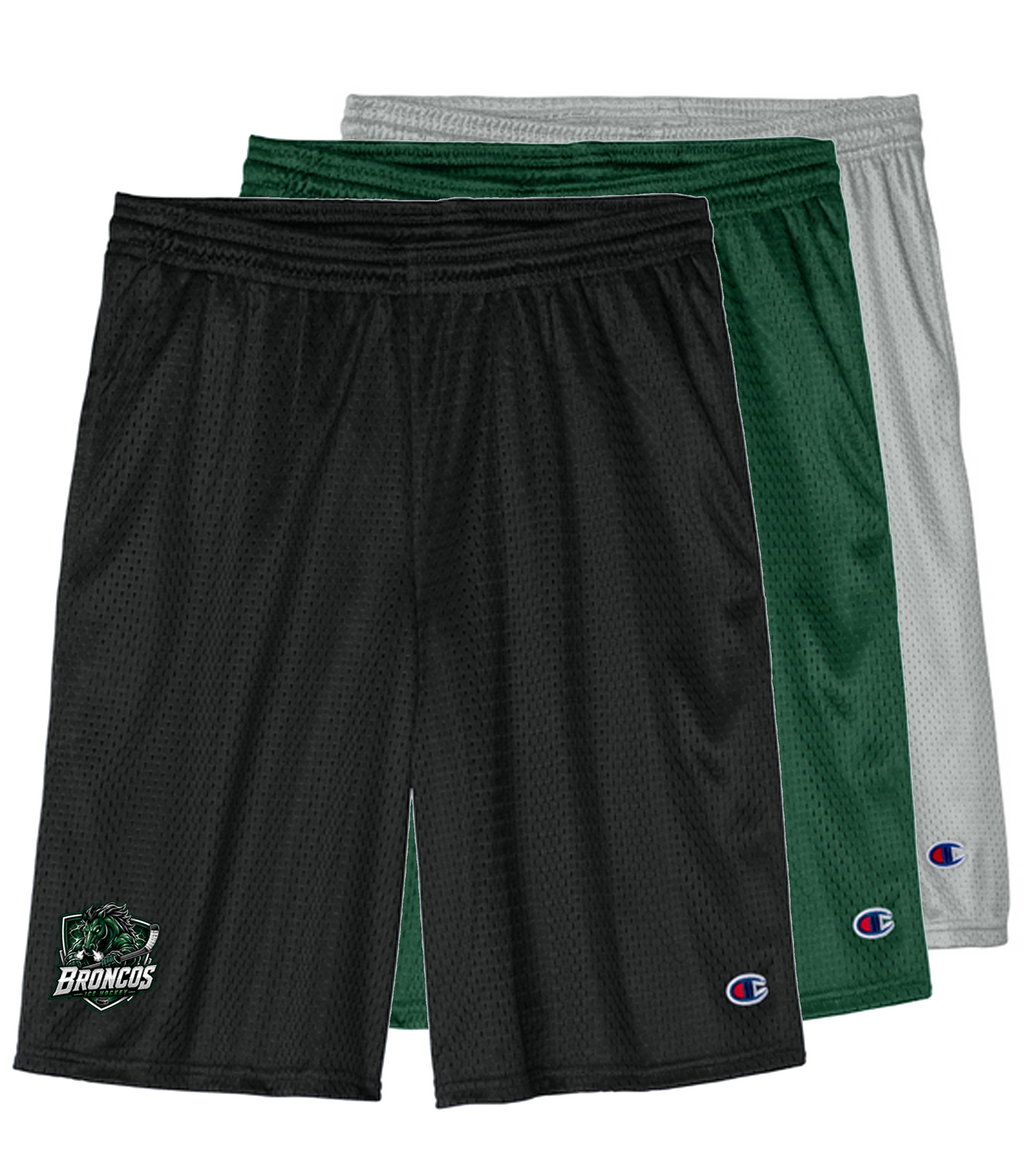 Broncos Ice Hockey Champion Mesh Short with Pockets