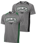 Broncos Ice Hockey Heather Colorblock Contender Tee