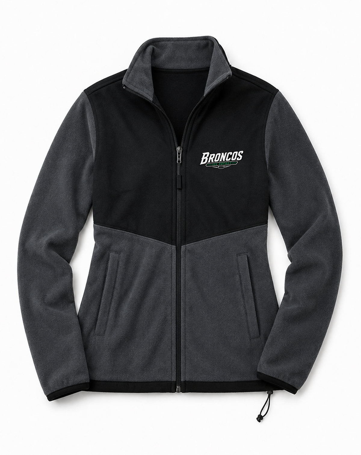 Broncos Ice Hockey Ladies Embroidered Therma-Tek Fleece Jacket