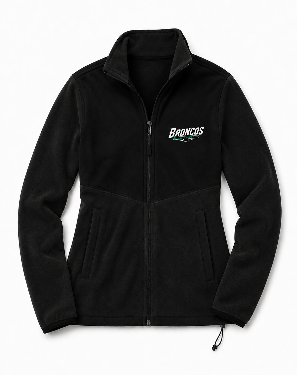 Broncos Ice Hockey Ladies Embroidered Therma-Tek Fleece Jacket