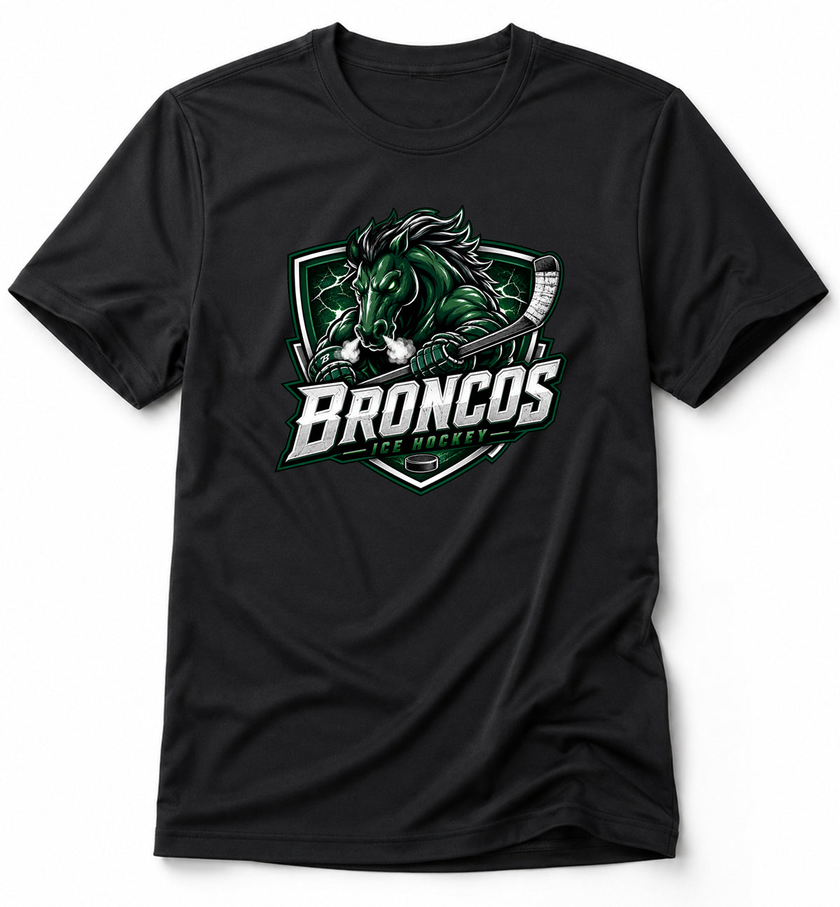 Broncos Ice Hockey Basic Tee