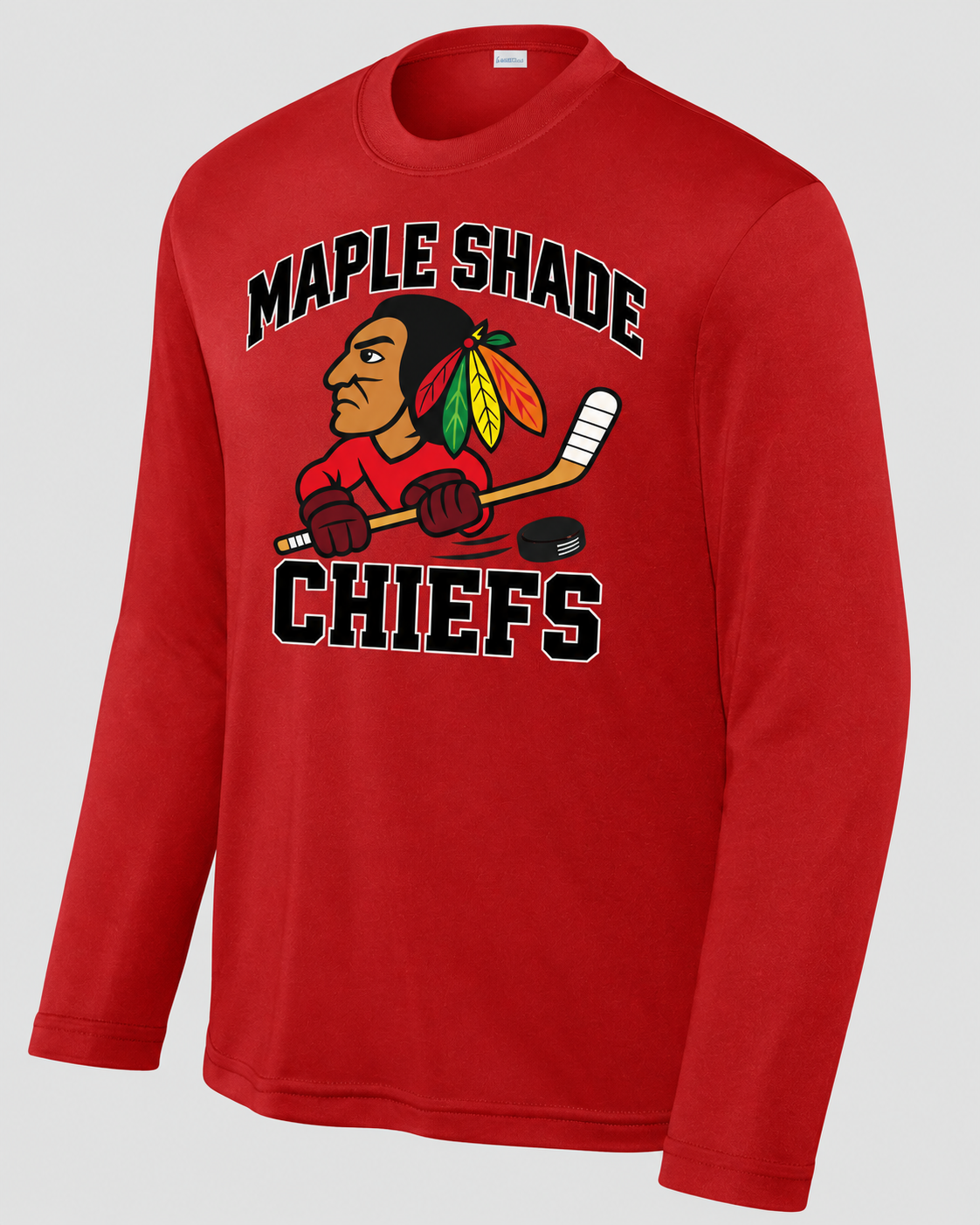 Maple Shade Chipmunk League Dri-Fit Long Sleeve Tee