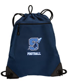 Seekonk Football Cinch Pack with Mesh Trim