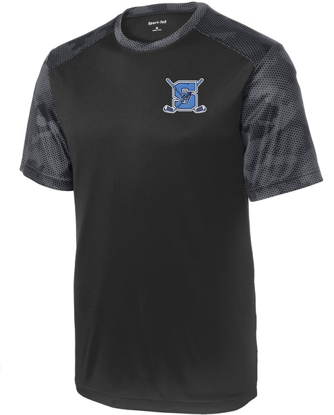 Seekonk Golf Team CamoHex Colorblock Tee