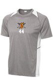 Red Raiders New Logo* Hockey Heather Colorblock Contender Tee w/ Player Number