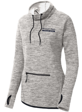Treasure Coast Rowing Club Ladies Triumph Cowl Neck Pullover