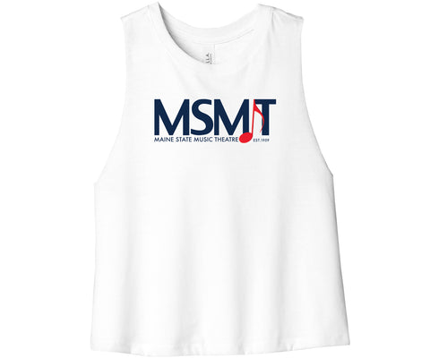 Maine State Music Theatre Lightweight Racerback Cropped Tank