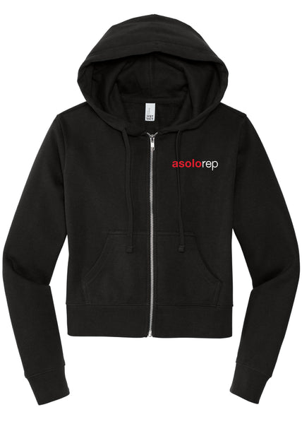 Asolo Rep Cropped Zip Hoodie