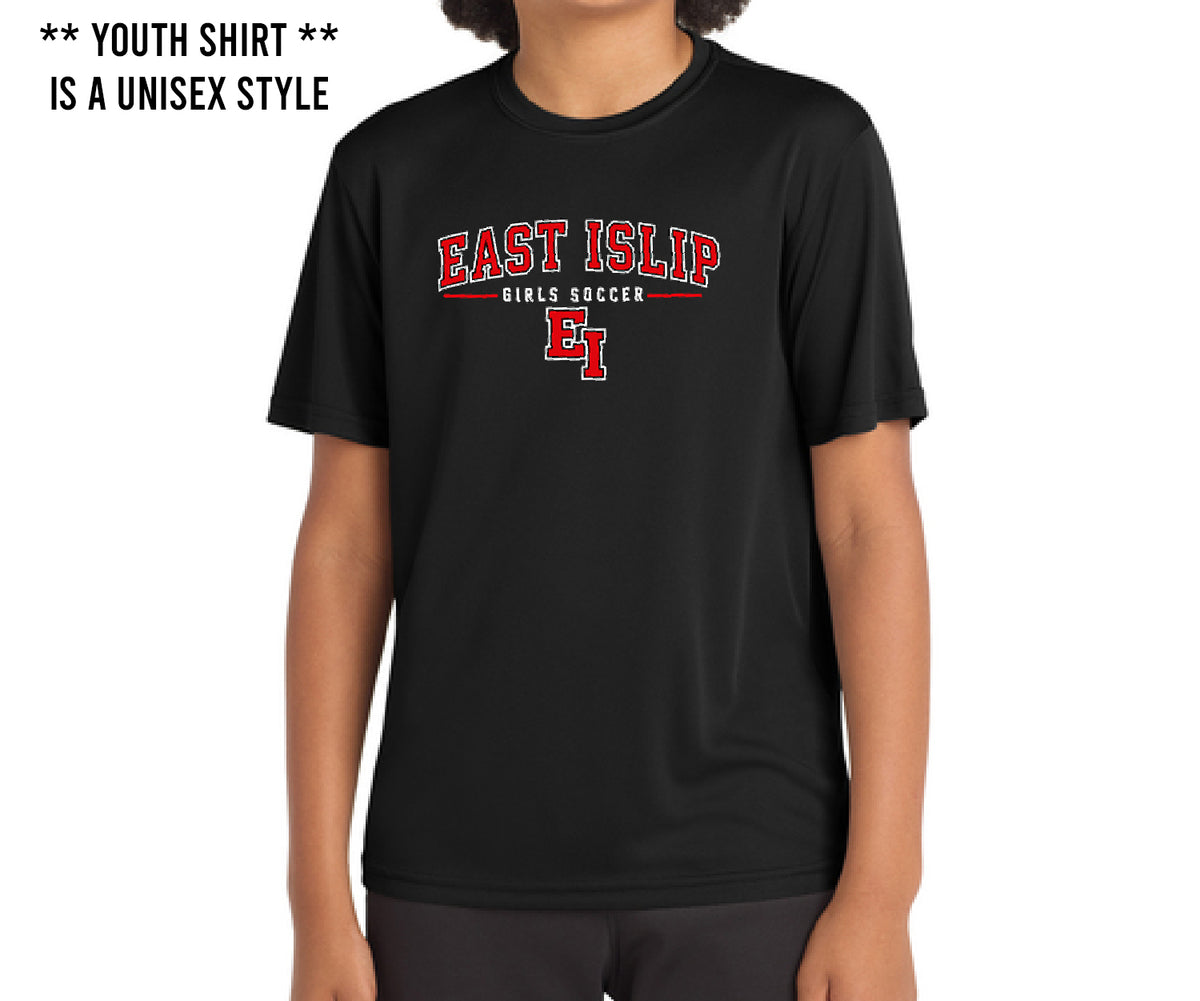 East Islip Girls Soccer Performance Short Sleeve Tee