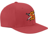 Red Raiders New Logo* FlexFit Flat Brim Cap